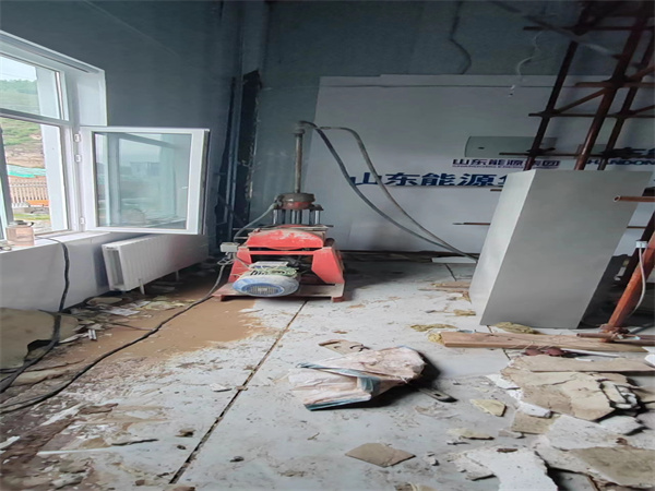 应县地基基础下沉墙体裂缝加固注浆顶升施工